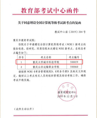 重慶大學(xué)城市科技學(xué)院獲批全國計算機(jī)等級考試考點，助力重慶計算機(jī)產(chǎn)業(yè)發(fā)展